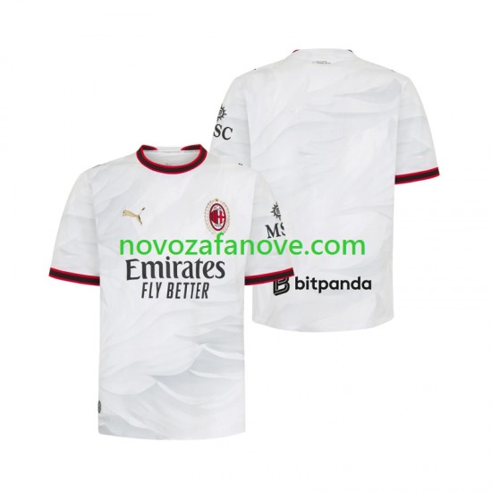 Nogometni Dres AC Milan Muški Gostujući 2026-2027 Kratkih Rukava