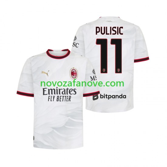 Nogometni Dres AC Milan Pulisic 11 Muški Gostujući 2026-2027 Kratkih Rukava