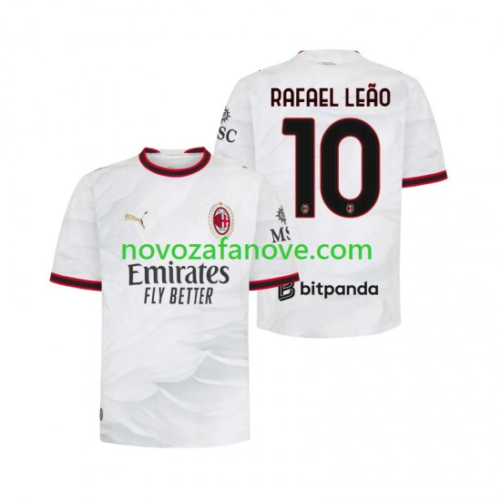Nogometni Dres AC Milan Rafael Leao 10 Muški Gostujući 2026-2027 Kratkih Rukava