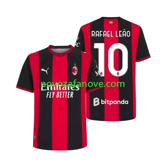 Nogometni Dres AC Milan Rafael Leao 10 Muški Domaći 2026-2027 Kratkih Rukava