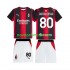 Nogometni Dres AC Milan Ronaldinho 80 Dječji Domaći 2026-2027 Kratkih Rukava