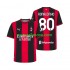 Nogometni Dres AC Milan Ronaldinho 80 Muški Domaći 2026-2027 Kratkih Rukava