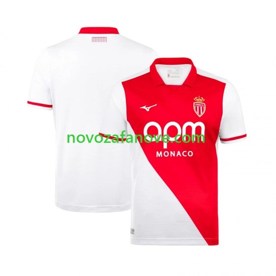 Nogometni Dres AS Monaco Muški Domaći 2026-2027 Kratkih Rukava