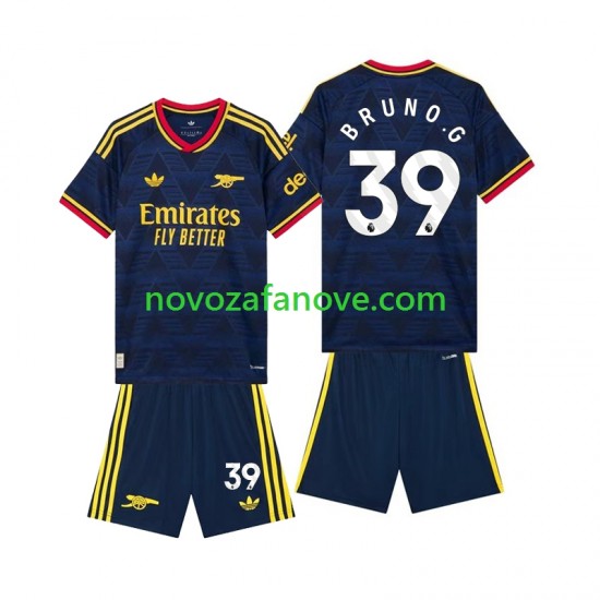Nogometni Dres Arsenal Bruno Guimaraes 39 Dječji Gostujući 2026-2027 Kratkih Rukava