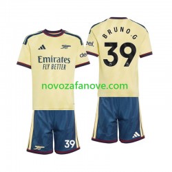 Nogometni Dres Arsenal Bruno Guimaraes 39 Dječji Treći 2026-2027 Kratkih Rukava