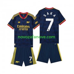 Nogometni Dres Arsenal Bukayo Saka 7 Dječji Gostujući 2026-2027 Kratkih Rukava