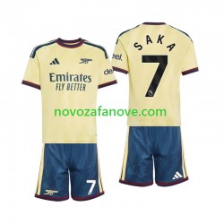 Nogometni Dres Arsenal Bukayo Saka 7 Dječji Treći 2026-2027 Kratkih Rukava