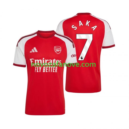 Nogometni Dres Arsenal Bukayo Saka 7 Muški Domaći 2026-2027 Kratkih Rukava