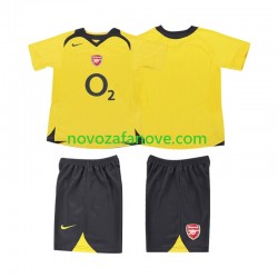 Nogometni Dres Arsenal 2005 Retro Dječji Gostujući 2006 Kratkih Rukava