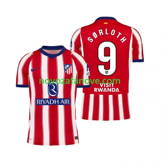 Nogometni Dres Atlético Madrid Alexander Sorloth 9 Muški Domaći 2026-2027 Kratkih Rukava