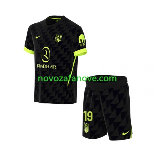 Nogometni Dres Atlético Madrid Julian Alvarez 19 Dječji Gostujući 2026-2027 Kratkih Rukava