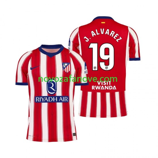 Nogometni Dres Atlético Madrid Julian Alvarez 19 Muški Domaći 2026-2027 Kratkih Rukava