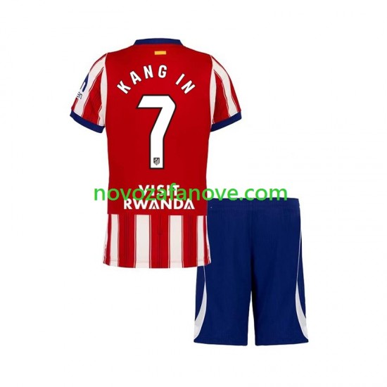 Nogometni Dres Atlético Madrid Lee Kang-in 7 Dječji Domaći 2026-2027 Kratkih Rukava