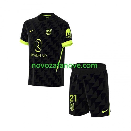 Nogometni Dres Atlético Madrid Obed Vargas 21 Dječji Gostujući 2026-2027 Kratkih Rukava
