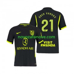 Nogometni Dres Atlético Madrid Obed Vargas 21 Muški Gostujući 2026-2027 Kratkih Rukava