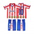 Nogometni Dres Atlético Madrid PANTIC 10 1996 1997 Retro Dječji Domaći Kratkih Rukava
