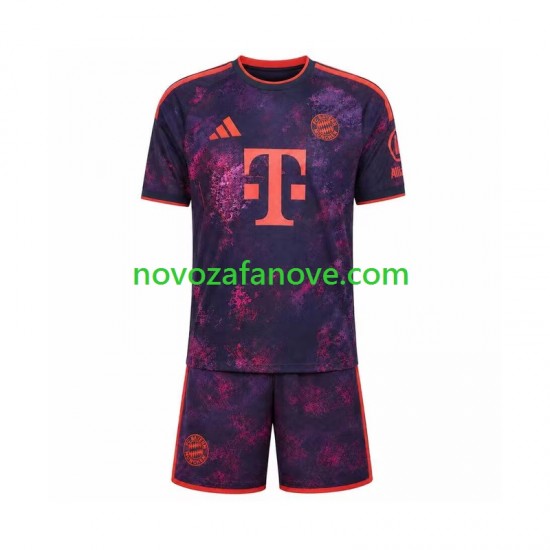 Nogometni Dres FC Bayern München Dječji Treći 2026-2027 Kratkih Rukava