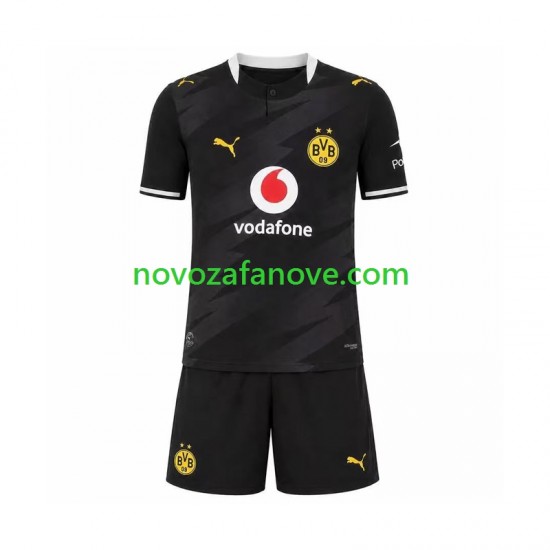 Nogometni Dres Borussia Dortmund Dječji Gostujući 2026-2027 Kratkih Rukava