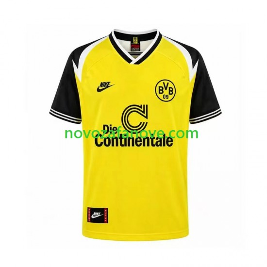 Nogometni Dres Borussia Dortmund 1995 Retro Muški Domaći Kratkih Rukava