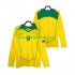 Nogometni Dres Brazil Retro Muški Domaći 2004 Dugim Rukavima