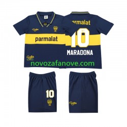 Nogometni Dres CA Boca Juniors MARADONA 10 1993 1995 Retro Dječji Domaći Kratkih Rukava