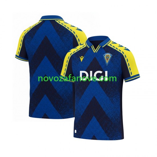 Nogometni Dres Cádiz CF Retro Muški Domaći 2025-2026 Kratkih Rukava
