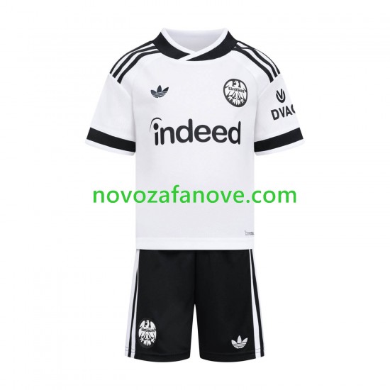 Nogometni Dres Eintracht Frankfurt Dječji Gostujući 2026-2027 Kratkih Rukava