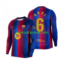 Nogometni Dres FC Barcelona Gavi 6 Muški Domaći 2026-2027 Dugim Rukavima