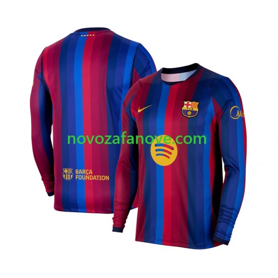 Nogometni Dres FC Barcelona Muški Domaći 2026-2027 Dugim Rukavima