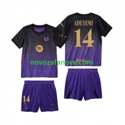Nogometni Dres FC Barcelona Karim Adeyemi 14 Dječji Gostujući 2026-2027 Kratkih Rukava