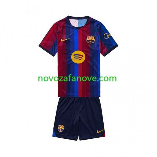Nogometni Dres FC Barcelona Dječji Domaći 2026-2027 Kratkih Rukava