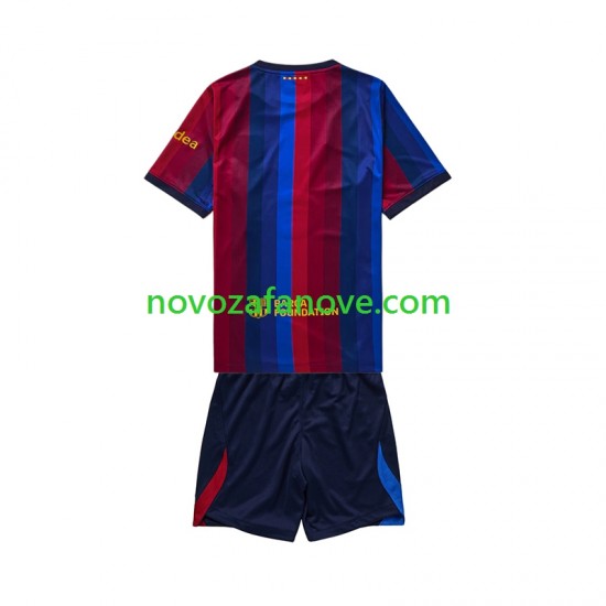 Nogometni Dres FC Barcelona Dječji Domaći 2026-2027 Kratkih Rukava