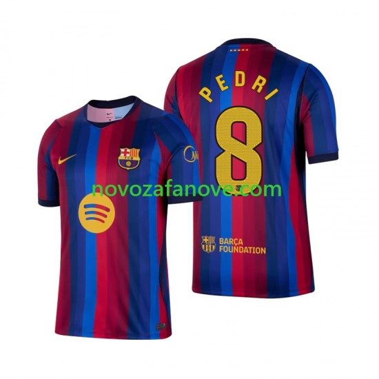 Nogometni Dres FC Barcelona Pedri 8 Muški Domaći 2026-2027 Kratkih Rukava