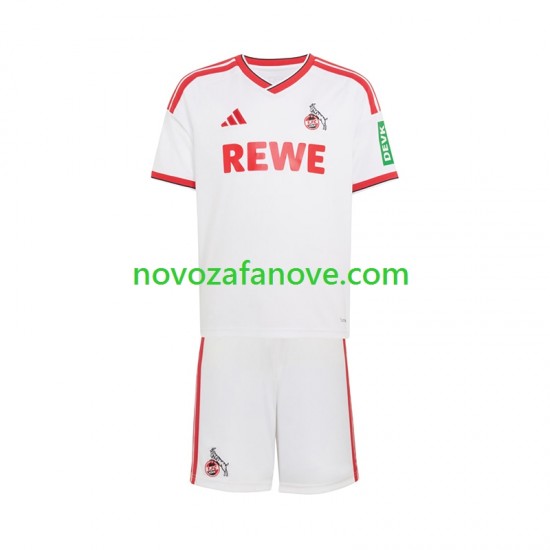 Nogometni Dres FC Köln Dječji Domaći 2026-2027 Kratkih Rukava
