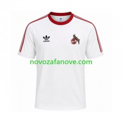 Nogometni Dres FC Köln 1986 1987 Retro Muški Domaći Kratkih Rukava