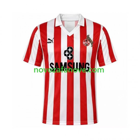 Nogometni Dres FC Köln 1988 1989 Retro Muški Treći Kratkih Rukava