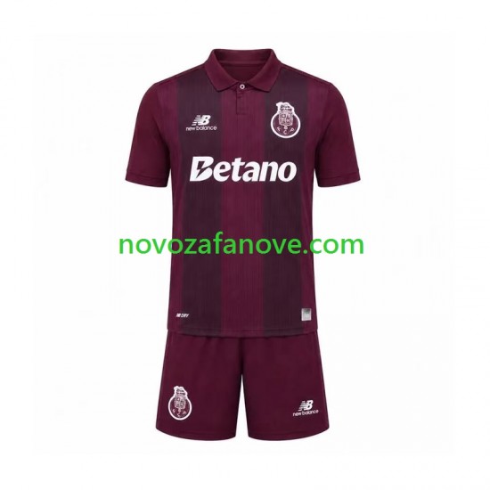 Nogometni Dres FC Porto Dječji Gostujući 2026-2027 Kratkih Rukava