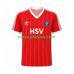 Nogometni Dres Hamburger SV 1983 Retro Muški Gostujući Kratkih Rukava