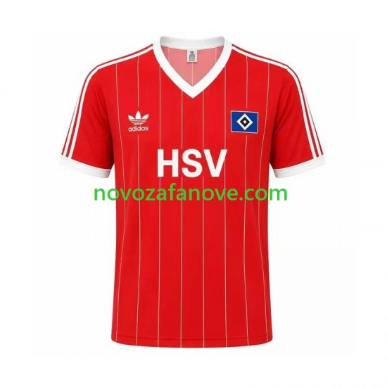 Nogometni Dres Hamburger SV 1983 Retro Muški Gostujući Kratkih Rukava