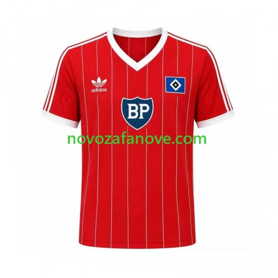 Nogometni Dres Hamburger SV 1984 Retro Muški Gostujući Kratkih Rukava