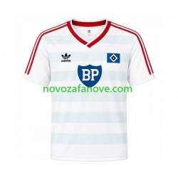 Nogometni Dres Hamburger SV 1986 Retro Muški Gostujući Kratkih Rukava
