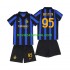 Nogometni Dres Inter Milan Alessandro Bastoni 95 Dječji Domaći 2026-2027 Kratkih Rukava
