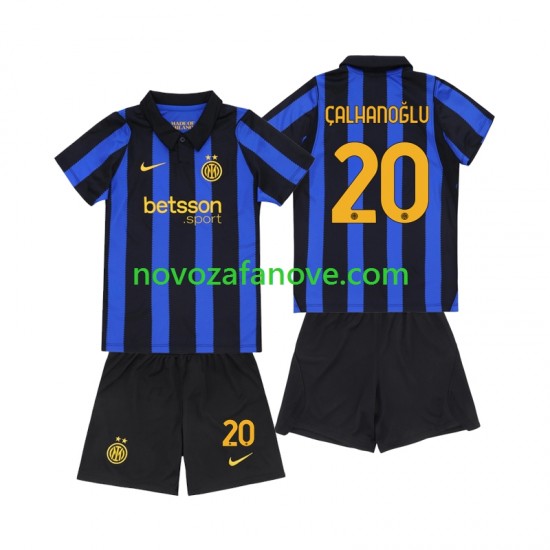 Nogometni Dres Inter Milan Hakan Calhanoglu 20 Dječji Domaći 2026-2027 Kratkih Rukava