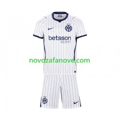 Nogometni Dres Inter Milan Dječji Gostujući 2026-2027 Kratkih Rukava