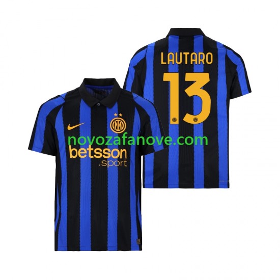 Nogometni Dres Inter Milan Lautaro Martinez 13 Muški Domaći 2026-2027 Kratkih Rukava