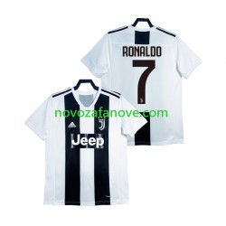 Nogometni Dres Juventus Cristiano Ronaldo 2018 2019 Retro Muški Domaći Kratkih Rukava