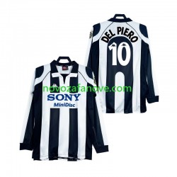 Nogometni Dres Juventus DEL PIERO 10 1997 Retro Muški Domaći 1998 Dugim Rukavima