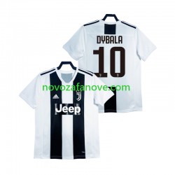 Nogometni Dres Juventus DYBALA 21 2018 2019 Retro Muški Domaći Kratkih Rukava