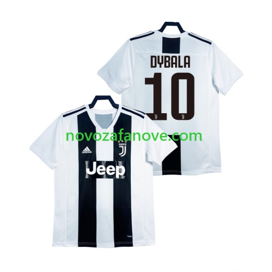 Nogometni Dres Juventus DYBALA 21 2018 2019 Retro Muški Domaći Kratkih Rukava