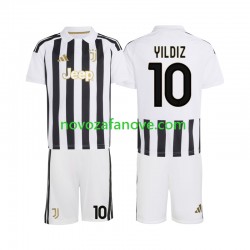 Nogometni Dres Juventus Kenan Yildiz 10 Dječji Domaći 2026-2027 Kratkih Rukava